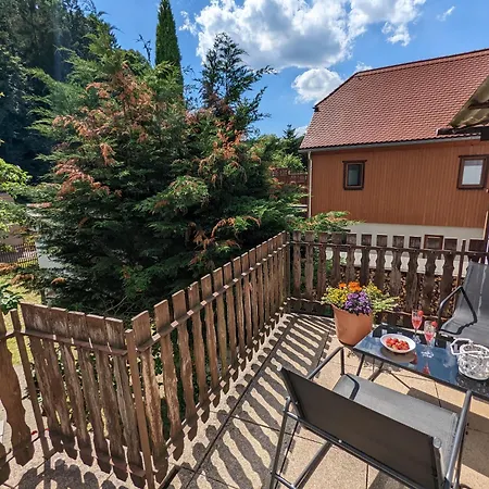 Urlaubsmagie - Turmfalke - Garten Mit Terrasse & Saisonaler Pool 赛博尼茨