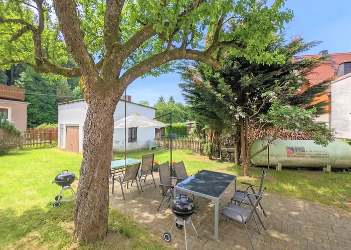 H6 -urlaubsmagie- Fuer 3 Mit Pool & Terrasse Sebnitz