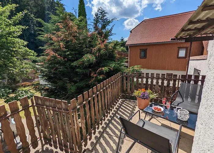 H6 -urlaubsmagie- Fuer 3 Mit Pool & Terrasse Sebnitz