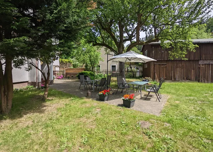 H6 -urlaubsmagie- Fuer 3 Mit Pool & Terrasse Appartamento Sebnitz