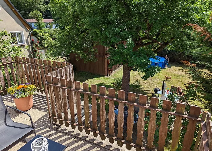 H6 -urlaubsmagie- Fuer 3 Mit Pool & Terrasse Appartamento Sebnitz